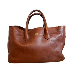 Mark & Graham Elisabetta Slouch Handbag Dark Brown